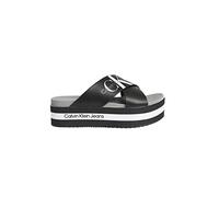 Calvin Klein Flatform Sandal Crisscros 38 black