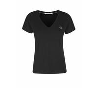 CALVIN KLEIN JEANS T-Shirt Slim Fit schwarz | S