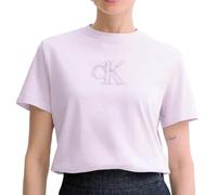 Calvin Klein Jeans T-Shirt, Violett, für Damen, Classic