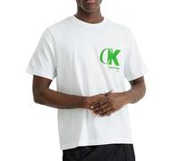Calvin Klein Jeans T-Shirt, Weiß, Herren, SS 20s EU, weiß, M