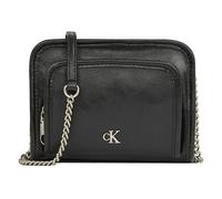 Calvin Klein Jeans Utility Schultertasche Leder 34 cm schwarz