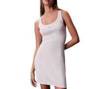 Calvin Klein Jeans Woven Damenkleid, Hellgrau