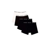 Calvin Klein Jungen Boys Underwear 4 Pack Boxer Briefs Value Pack Slip, Schwarz Weiß Basics, L