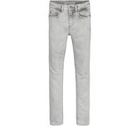 Calvin Klein Jungen Jeans Hose Skinny Cloud Light Grey Strech Gr. 16 Jahre Grau
