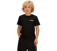 Calvin Klein Jungen Minimal Logo Ib0ib02608 S/S T-Shirt, Black (Ck Black), 14 Jahre