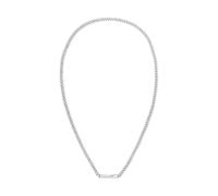 Kette mit Anhänger CALVIN KLEIN "Schmuck Edelstahl Halsschmuck Halskette Panzerkette ICONIC ID" Halsketten Gr. Edelstahl, Länge: 61 cm, silberfarben (edelstahlfarben) Herren Ketten mit Anhänger (79052222-0)