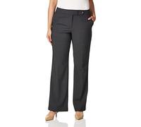 Calvin Klein Klassische Business-Freizeithose mit geradem Bein für Damen, Dunkelgrau, 38 LABEL: 6