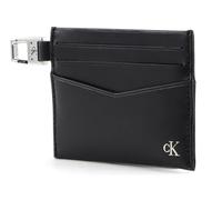 Calvin Klein Leder Kartenhalter CKJ Mono Hardware Cardcase 6CC Black schwarz