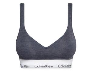 Calvin Klein Lift Bralette Modern Cotton BH Hemisphere Blue Heather - Blau / S