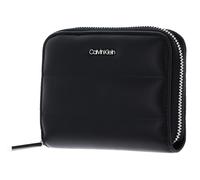 Calvin Klein Line Quilt Zip Around Wallet Black