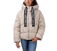 Calvin Klein Logo Drawstring Short Jacket L