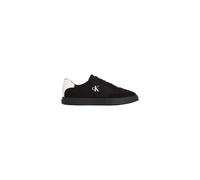 Sneaker CALVIN KLEIN "LOW PROF CUPSOLE CV", Herren, Gr. 44, schwarz, weiß, Leder, Textil, unifarben mit Farbeinsätzen, Basic, Schuhe Sneaker, Freizeitschuh, Halbschuh, Schnürer mit CK-Logo (77885368-4