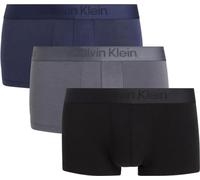 Calvin Klein Low Rise Trunk 3PKMultipack / Unterwäsche Herren, Black, Blue Shadow, Grey Sky, XL