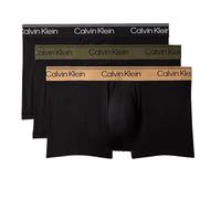 Calvin Klein Low Rise Trunk Microfiber Stretch 3P - black/bronze flash/olive night (XL)