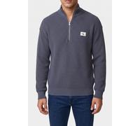 Calvin Klein Ls Ez Cotton Waffle Blue Nomad Größe: L | Pullover Outlet | Herren | Blau