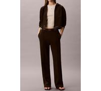 Calvin Klein Ls Terry Logo Waist Dark Coffee Größe: XS | Kaputzenpullis Outlet | Damen | Braun