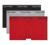 Calvin Klein Lv00nb4409 Trunk Boxershorts 3 Einheiten M Black / Sleet / Adrenaline Rush