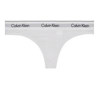 Calvin Klein String LV00QF8518 Damen Weiß L, Baumwoll-Mix mit Stretch