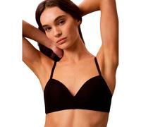 Triangel-BH "LIFT WF TRIANGLE", Damen, Gr. 80, Cup B, schwarz, Mikrofaser, Obermaterial: 70% Nylon, 30% Elasthan, CALVIN KLEIN UNDERWEAR, unifarben, körpernah, BHs Triangel-BH, Triangel-Cups, gepolste