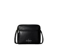 Calvin Klein Bold Logo Webbing Flight Bag Black