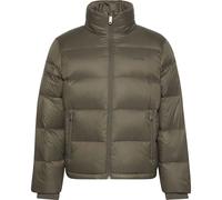 Steppjacke CALVIN KLEIN "LS MDWT NYLON CHNNL DOWN PUFFER", Herren, Gr. M, beluga, Web, Obermaterial: 100% Polyamid, unifarben, regular fit normal, Rundhals, eingesetzt gerader Abschluss, Jacken, Mit R