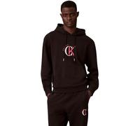 Kapuzensweatshirt CALVIN KLEIN JEANS, Herren, Gr. XXL, schwarz, Sweatware, Obermaterial: 100% Baumwolle, unifarben, regular fit normal, Rundhals, eingesetzt Bündchen, Sweatshirts, Regular fit mit Kapu