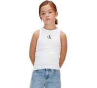 Calvin Klein Mädchen Ck Logo Tank Top Lvcksjb10g Tanktop