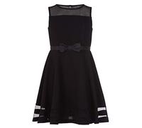 Calvin Klein Mädchen Sleeveless Party Dress, Fit and Flare Silhouette, Round Neckline & Back Zip Closure Kleid für besondere Anlässe