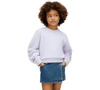 Calvin Klein Mädchen Sweatshirt mit Rundhalsausschnitt, Violett (Island Lilac), 14 Jahre
