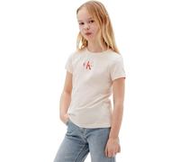 Calvin Klein Jeans Regular Fit T-Shirt aus reiner Baumwolle in Rosa, Größe 152