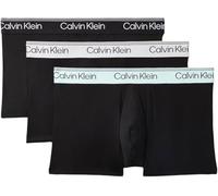 Calvin Klein Men Low Rise Trunk 3PK Black (Black Bodies w/Black/Light Cast/Fe) M