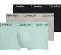 Calvin Klein Men Low Rise Trunk 3PK Green (Black/Light Cast/Feel The Mint) 4XL