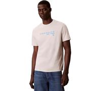 Calvin Klein Mens Ss 30S EU Wholesale Graphic Tee LV04RF800G Graphic Tees, White, XXL