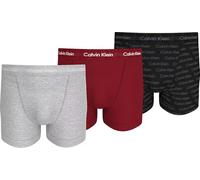 Calvin Klein Trunk 3Pk Trunk Herren, Mehrfarbig (Gr Heath, Jberry, Mesh Logo Pr_Turb), S