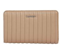 Calvin Klein Mini Line Quilt Bifold Wallet Amphora