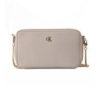 Calvin Klein Minimal Clutch Tasche 18 cm beige