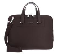 Calvin Klein Minimalism Slim Laptop Bag Chester Brown