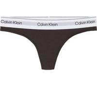 Calvin Klein Modern Cotton Naturals Thong Braun Small Damen