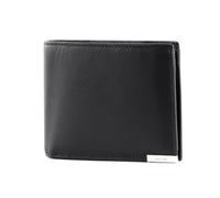 Calvin Klein Herren MODERN Plaque Trifold 10CC Coin K50K509997 Geldbörsen, Schwarz (Ck Black)