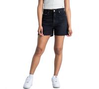 Calvin Klein Jeans Mom Fit Jeansshorts mit Label-Detail Modell 'MOM' in Black, Größe 29