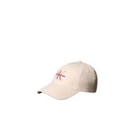 CK Calvin Klein Größenverstellbare Cap mit Label-Stitching in Beige, Größe 1