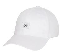 Baseball Cap CALVIN KLEIN, Herren, hellweiß, Web, Baumwolle, unifarben, Caps, Regular fit (27975857-0) hellweiß