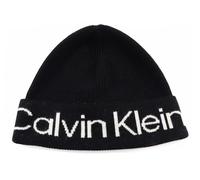 Calvin Klein Mütze Eco Knit Beanie CK Black schwarz