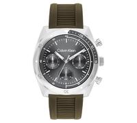 Calvin Klein Multi Zifferblatt Quarz Uhr für Herren Kollektion CK Flex mit Edelstahl- oder Silikonarmband