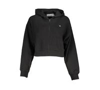 Calvin Klein Jeans Damen CK EMBRO BADGE ZIP-THROUGH J20J222885, Black (CK Black), XL