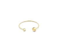 Calvin Klein Offenes Bangles Armband für Damen Kollektion SCULPTURAL BUBBLES in Gelbgold - 35000787