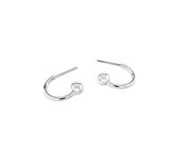 Ohrring-Set CALVIN KLEIN "CK Pure Essentials", edelstahlfarben, kristallweiß, kristallweiß, Ohrringe, Damen, Edelstahl, mit Glasstein (11653452-0) edelstahlfarben, kristallweiß, kristallweiß
