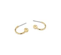 Ohrring-Set CALVIN KLEIN "CK Pure Essentials", gelbgoldfarben, edelstahlfarben, kristallweiß, kristallweiß, Ohrringe, Damen, Edelstahl, mit Glasstein (12892449-0) gelbgoldfarben, edelstahlfarben, kris