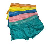 Calvin Klein Packung mit 5 Herren Boxer elastisch bei Sicht Unterwäsche CK Artikel NB1348A The Pride Edit 5 Pack, 1DE Orange/Pink/Yellow/Blue/Turquoise, XL