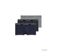 CALVIN KLEIN Pants 3er Pkg black blau | S